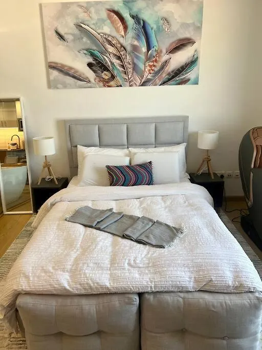 펜션 Luxury Seaview Studio Apartment -Rak Marjan Island 라스알카이마